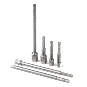 Šesterokotni adapterji za nastavke HEX 1/4" 3/8" 1/2" AMIO-04781