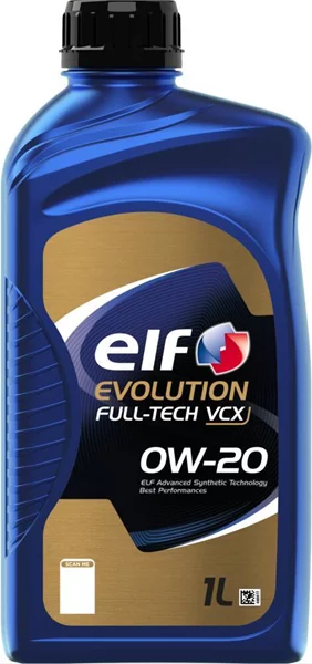 Motorno olje Elf 0W-20 Evolution Full-Tech VCX / 1L