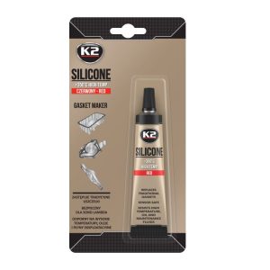 Visokotemperaturni rdeči silikon K2 +350°C / 21G