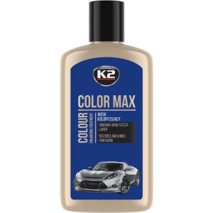 Barvni vosek K2 Color Max modri / 250ML
