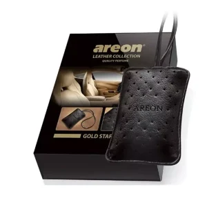 Dišava iz usnja za avto Areon Gold Star, Leather Collection